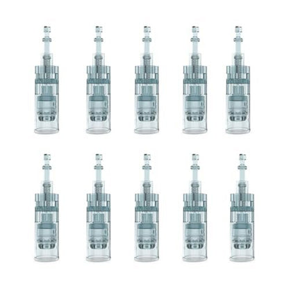 Microneedling Pen Cartridges for Dr Pen Microneedle Machine M8 - 10 Pack, 16 Pin (Green) Avelisse