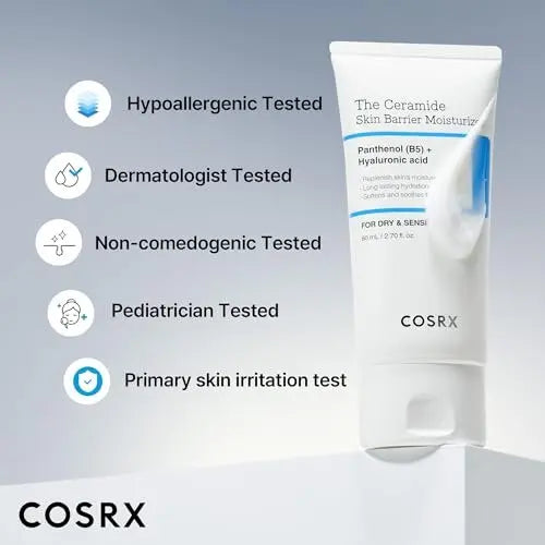 COSRX Ceramide Skin Barrier Moisturizer – 7 Ceramides, Hyaluronic Acid & Panthenol for All Skin Types, 2.7 Fl Oz Avelisse