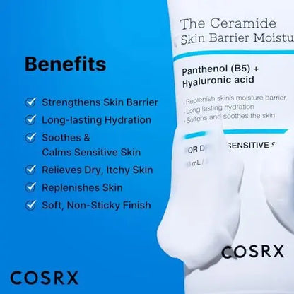 COSRX Ceramide Skin Barrier Moisturizer – 7 Ceramides, Hyaluronic Acid & Panthenol for All Skin Types, 2.7 Fl Oz Avelisse