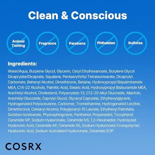 COSRX Ceramide Skin Barrier Moisturizer – 7 Ceramides, Hyaluronic Acid & Panthenol for All Skin Types, 2.7 Fl Oz Avelisse