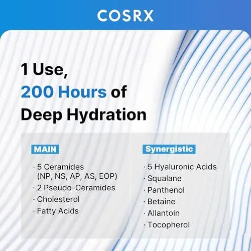 COSRX Ceramide Skin Barrier Moisturizer – 7 Ceramides, Hyaluronic Acid & Panthenol for All Skin Types, 2.7 Fl Oz Avelisse