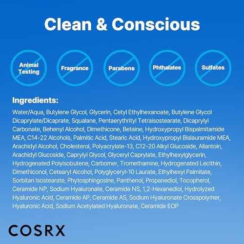 COSRX Mini Ceramide Skin Barrier Moisturizer - 7 Ceramides, Hyaluronic Acid & Panthenol for All Skin Types, 0.34 fl.oz - görsel 5