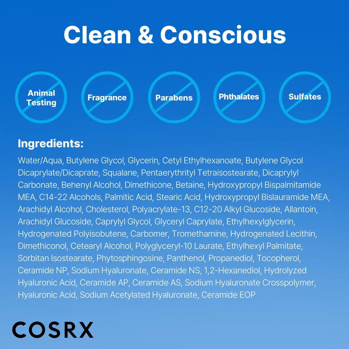 COSRX Ceramide Skin Barrier Moisturizer – 7 Ceramides, Hyaluronic Acid & Panthenol for All Skin Types, 2.7 Fl Oz Avelisse