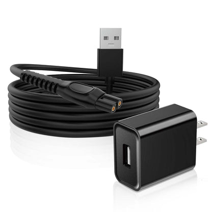 5V Philips Charger Power Cord Compatible with Philips OneBlade, Norelco, and Series Shavers