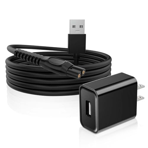 5V Philips Charger Power Cord Compatible with Philips OneBlade, Norelco, and Series Shavers - görsel 13