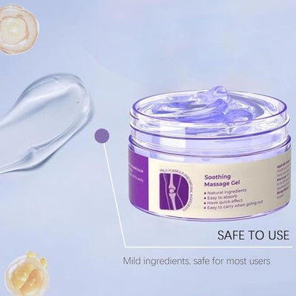 2-Pack Joint Gel Purple – Soothing Massage Cream for Knees, Hands, Lumbar, Neck, and Shoulders Avelisse