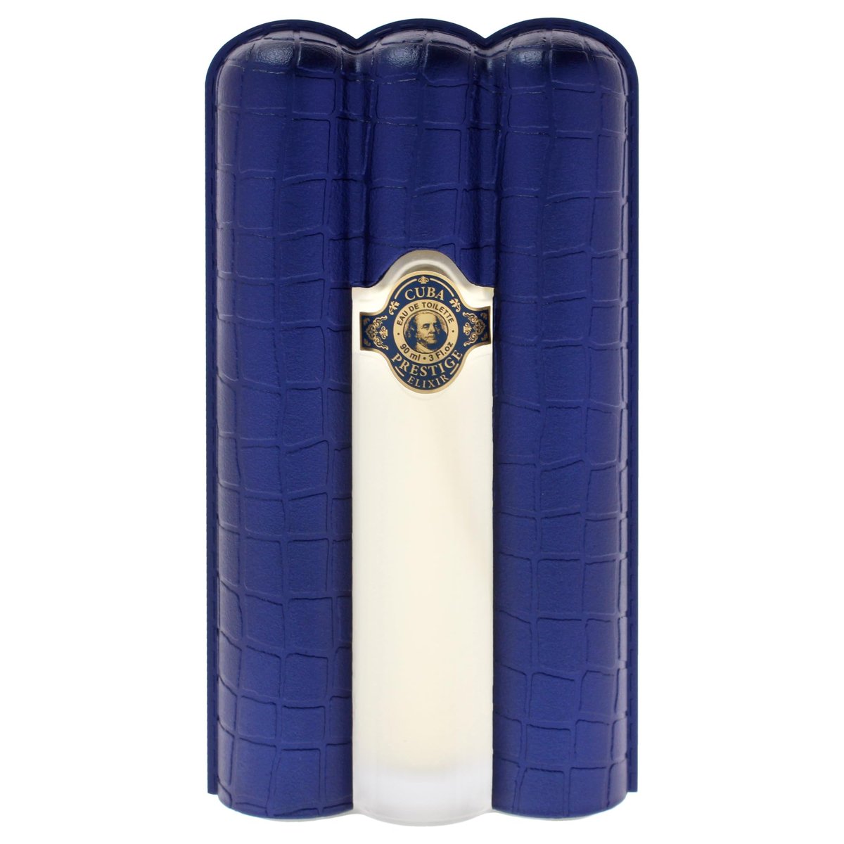 Cuba Prestige Elixir for Men - 3 oz Eau de Toilette Spray, Blue - görsel 3