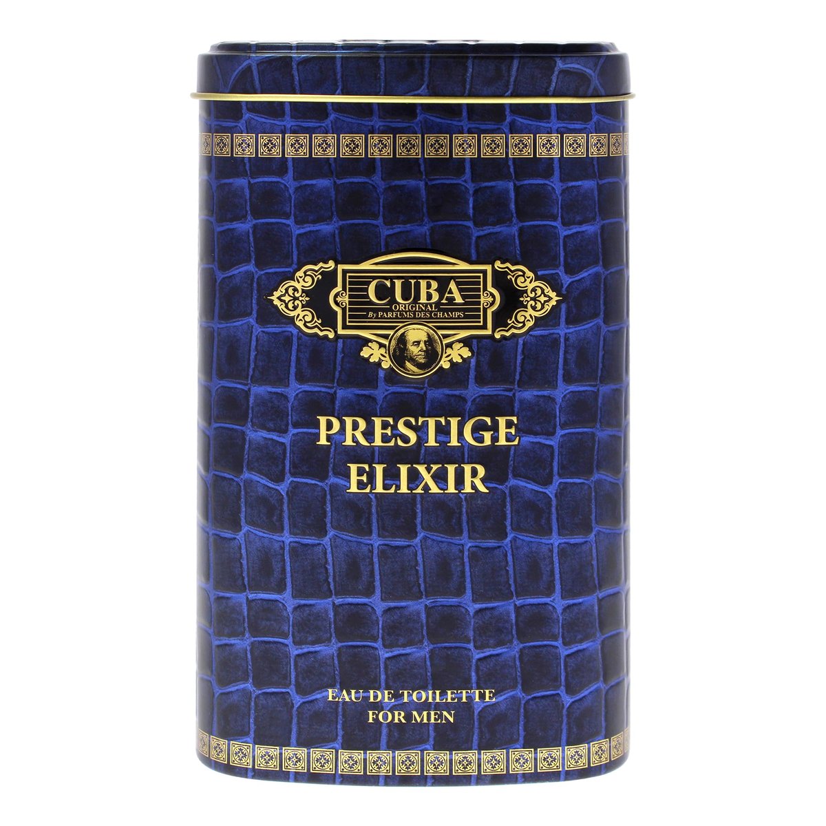 Cuba Prestige Elixir for Men - 3 oz Eau de Toilette Spray, Blue - görsel 5