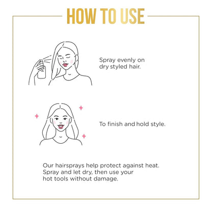 Non-Aerosol Extra Strong Hold Hairspray, Level 4, Texture Building, 8.5 fl oz, Triple Pack, Beige Avelisse