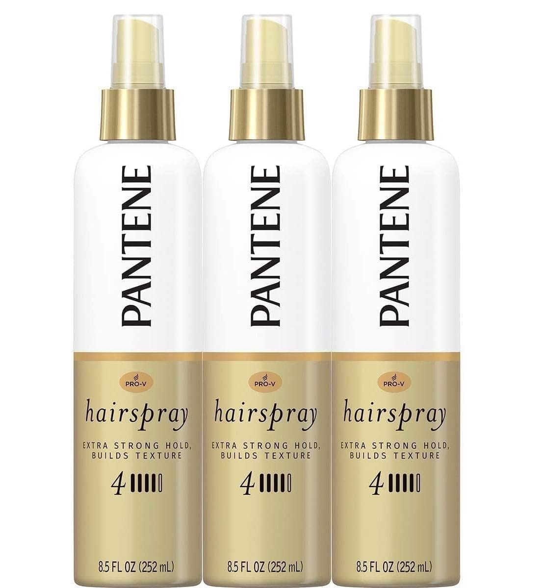 Non-Aerosol Extra Strong Hold Hairspray, Level 4, Texture Building, 8.5 fl oz, Triple Pack, Beige Avelisse
