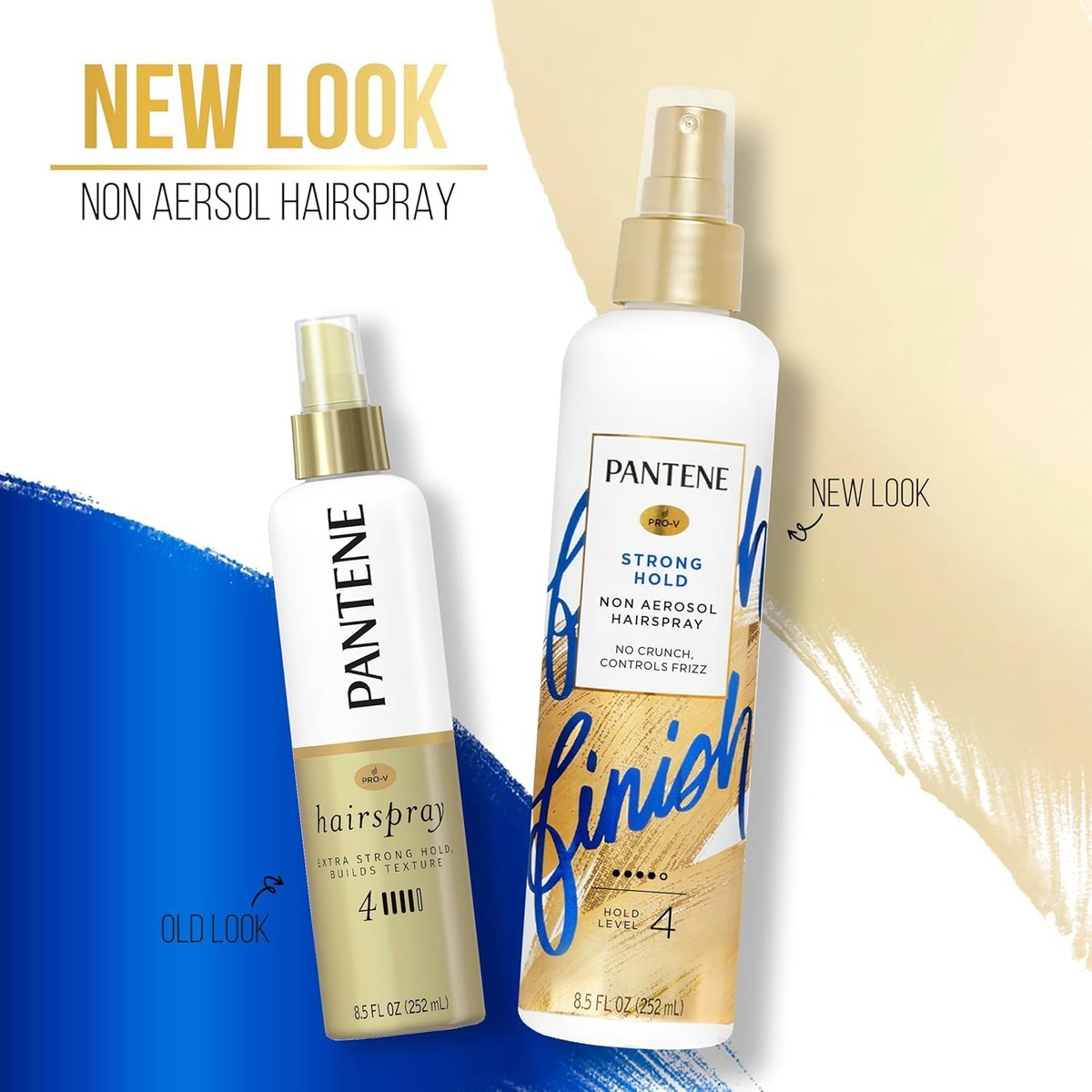 Non-Aerosol Extra Strong Hold Hairspray, Level 4, Texture Building, 8.5 fl oz, Triple Pack, Beige Avelisse