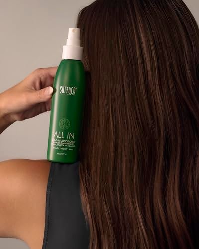 SURFACE Hair ALL IN Leave In Conditioner – Detangles, Controls Frizz & Strengthens for All Hair Types – 6 fl oz Avelisse