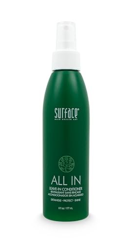 SURFACE Hair ALL IN Leave In Conditioner – Detangles, Controls Frizz & Strengthens for All Hair Types – 6 fl oz Avelisse
