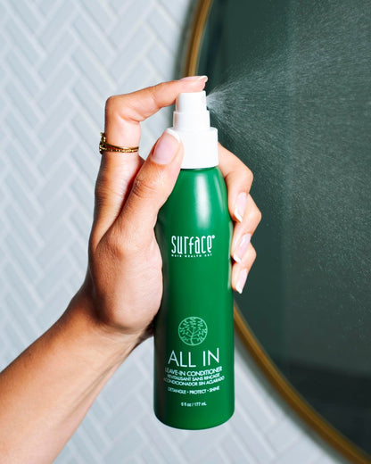 SURFACE Hair ALL IN Leave In Conditioner – Detangles, Controls Frizz & Strengthens for All Hair Types – 6 fl oz Avelisse