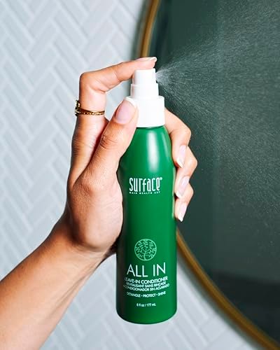 SURFACE Hair ALL IN Leave In Conditioner – Detangles, Controls Frizz & Strengthens for All Hair Types – 6 fl oz Avelisse