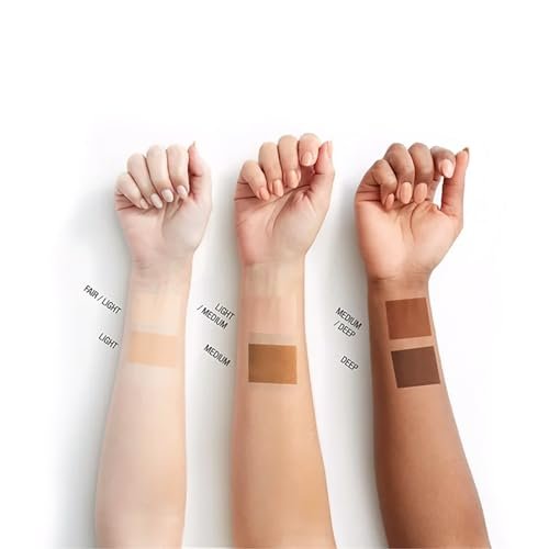 Instant Age Rewind 4-in-1 Matte Perfector: Foundation, Primer, Concealer & Powder – Lightweight Buildable Coverage, Long-Lasting Matte Finish – Shade 01 Light (2 Pack) Avelisse