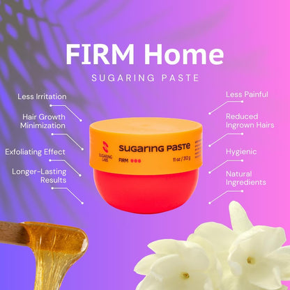 SUPER FIRM Sugaring Paste for Home Use – 11 oz (312g) Sugar Wax for Brazilian and Underarms Avelisse