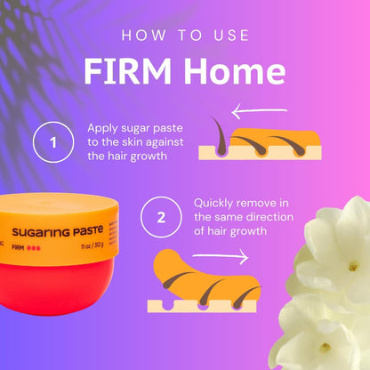 SUPER FIRM Sugaring Paste for Home Use – 11 oz (312g) Sugar Wax for Brazilian and Underarms Avelisse