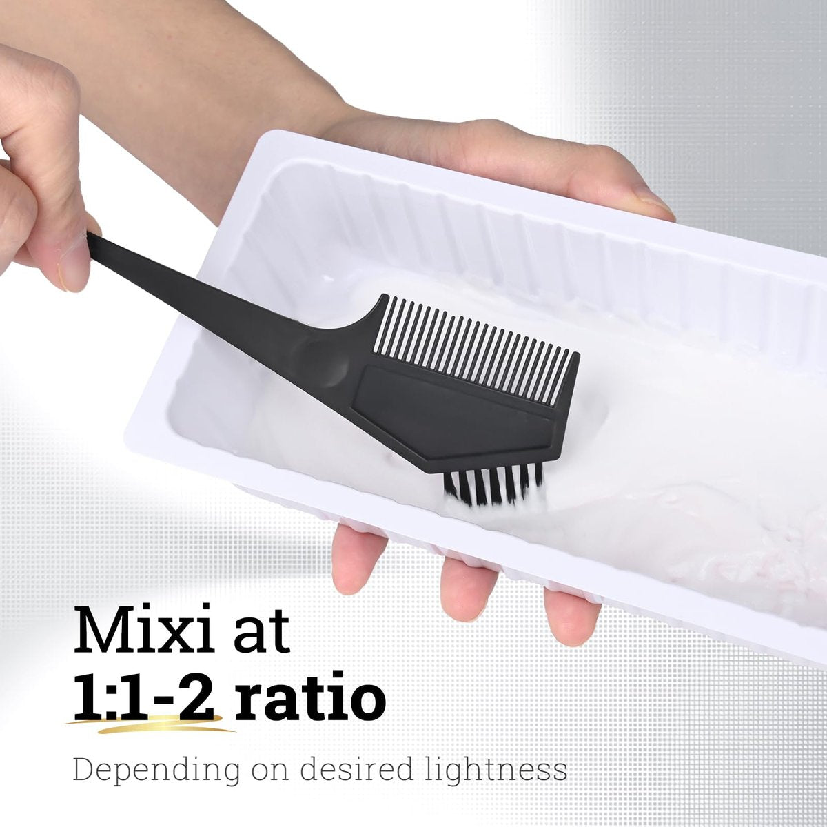 BELEZALIB Hair Bleach Kit - Complete Hair Lightener for Dark Hair with Protective Hair Mask, Lifts Up to 8 Shades, Includes Tint Bowl, Brush, Gloves & Cap Avelisse