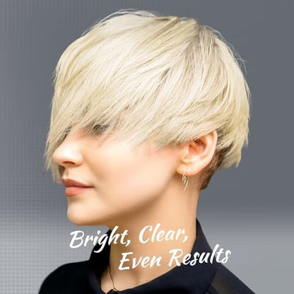 BELEZALIB Hair Bleach Kit - Complete Hair Lightener for Dark Hair with Protective Hair Mask, Lifts Up to 8 Shades, Includes Tint Bowl, Brush, Gloves & Cap Avelisse