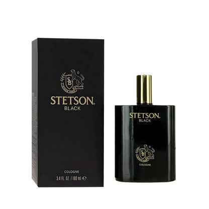 Stetson Black Cologne for Men - 3.4 oz Eau de Toilette Spray Avelisse