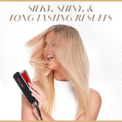 CHI Lava MiniStyler & CHI 44 Iron Guard (2 Oz) Gift Duo - Ceramic Hair Straightener for Long-Lasting Shine, 1.5" Iron, Perfect for Daily Use & Travel Avelisse