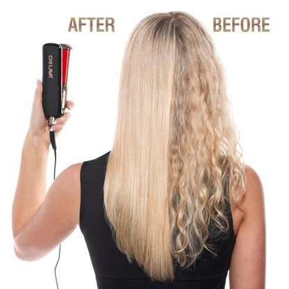 CHI Lava MiniStyler & CHI 44 Iron Guard (2 Oz) Gift Duo - Ceramic Hair Straightener for Long-Lasting Shine, 1.5" Iron, Perfect for Daily Use & Travel Avelisse