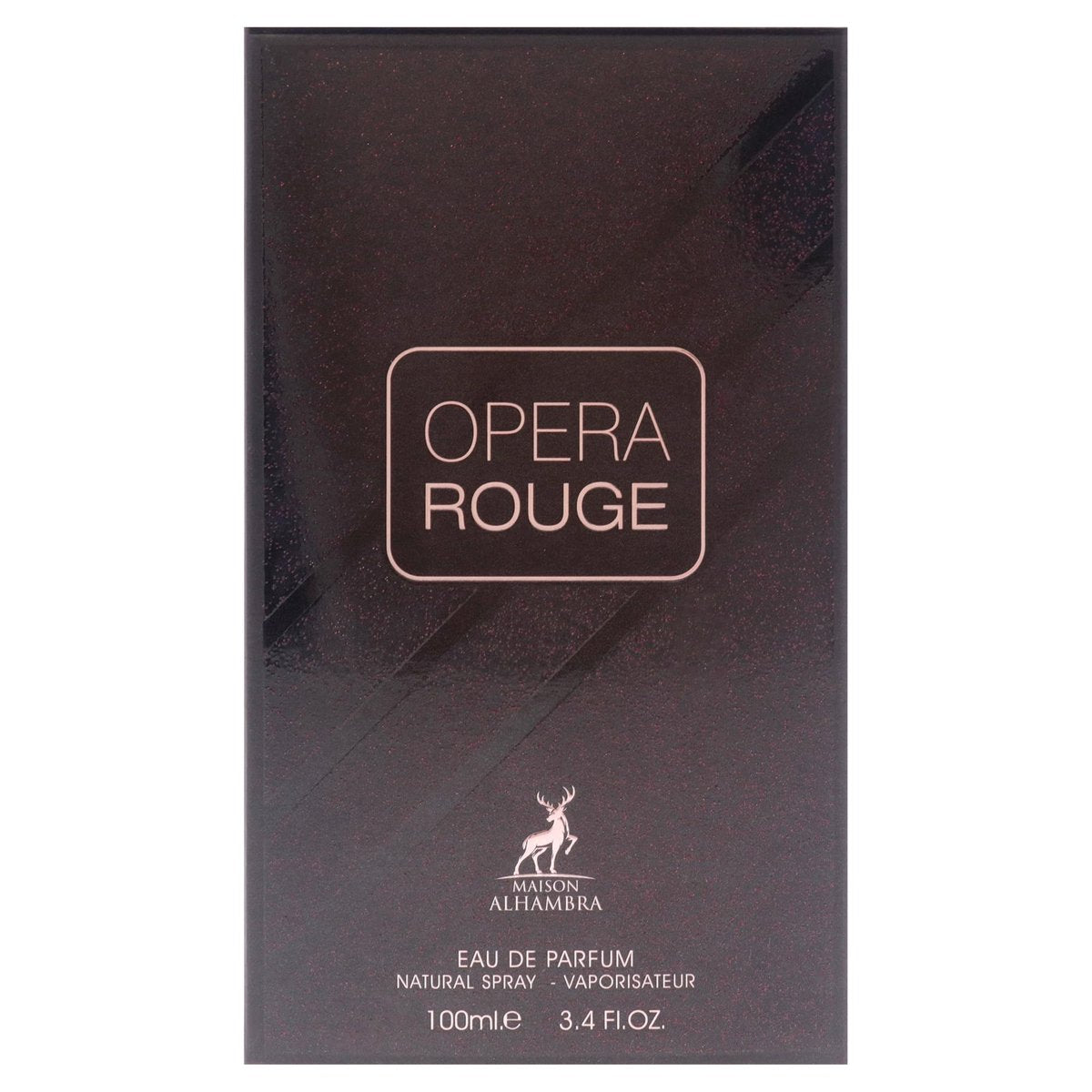 Maison Alhambra Opera Rouge Eau De Parfum Spray - 100ml (3.4 oz) | Playful Fruity, Floral & Creamy Warmth, Long-Lasting Unisex Fragrance Avelisse