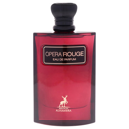 Maison Alhambra Opera Rouge Eau De Parfum Spray - 100ml (3.4 oz) | Playful Fruity, Floral & Creamy Warmth, Long-Lasting Unisex Fragrance Avelisse