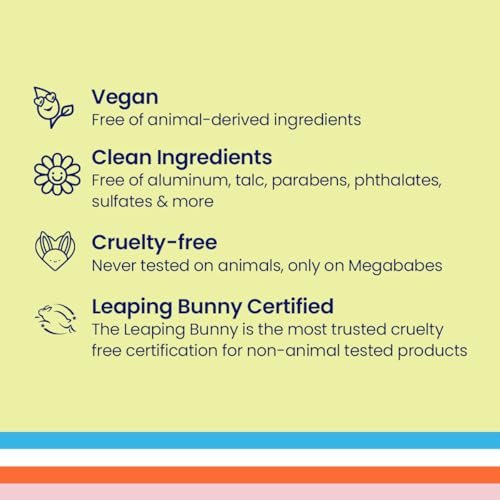 Megababe The Coco Deo - Natural Deodorant with Coconut Oil & Shea Butter, Aluminum-Free, 72-Hour Odor Protection, 2.6 oz Avelisse