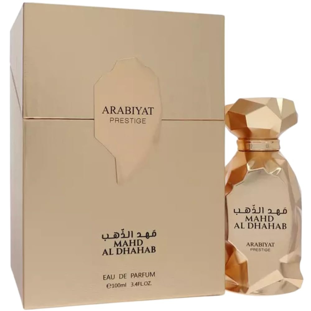 ARABIYAT PRESTIGE MAHD AL DAHAB 100ML Eau de Parfum - Woody Fresh Unisex Fragrance Avelisse