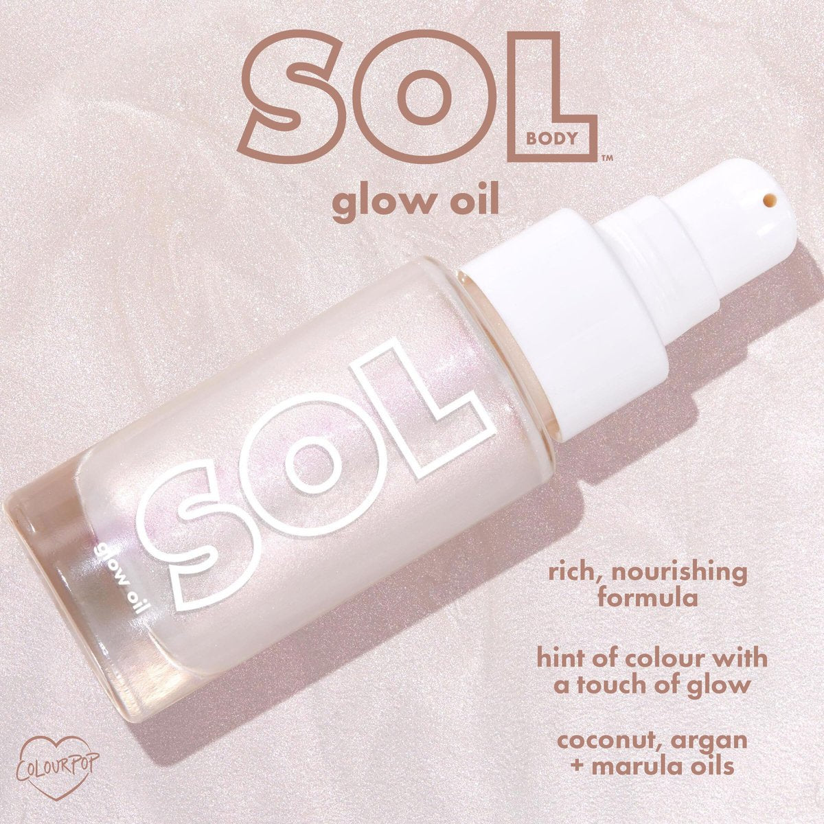 ColourPop SOL Mini Shimmering Dry Oil - Moonstone - 0.88 fl oz - görsel 5