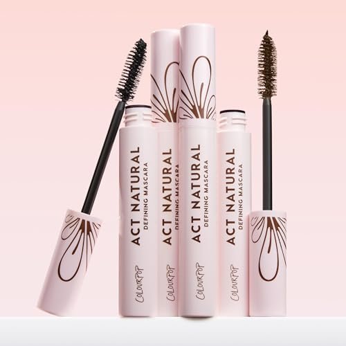 ColourPop Act Natural Defining Mascara - Clump-Free Black Mascara for Lift, Length & Definition - Soft Flexible Brush - 0.3 oz - görsel 11