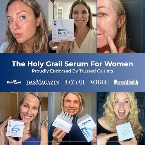 TURMSKIN Hyaluronic Acid Serum Ampoules [Ultra Hydrating Vials] – 3% Hyaluron Booster for Glass Skin & Anti-Aging – 24-Hour Hydration – Triple Hyaluronic Complex for Face Skin Repair & Renew Avelisse