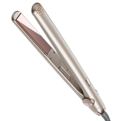 TYMO Titanium Flat Iron Hair Straightener - 1 Inch Professional Travel Straightener with 10s Heat Up, 32 Temperature Settings, Dual Voltage & LED Display Avelisse