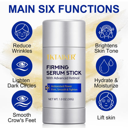 Advanced Retinol Firming Stick – Antioxidant-Enriched Peptide Stick to Visibly Tighten and Firm Wrinkles and Laugh Lines, Visible Results in 3-4 Weeks, 1.0 Oz