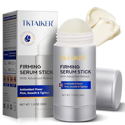Advanced Retinol Firming Stick – Antioxidant-Enriched Peptide Stick to Visibly Tighten and Firm Wrinkles and Laugh Lines, Visible Results in 3-4 Weeks, 1.0 Oz