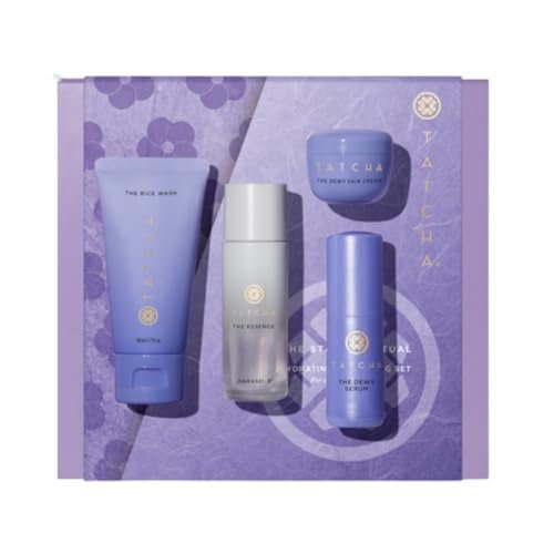 Tatcha The Starter Ritual Set – Ultra Hydrating for Dry Skin | 2-Week Introductory Set ($102 Value) Avelisse