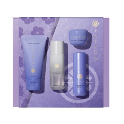 Tatcha The Starter Ritual Set – Ultra Hydrating for Dry Skin | 2-Week Introductory Set ($102 Value) Avelisse