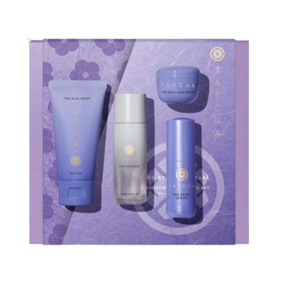 Tatcha The Starter Ritual Set – Ultra Hydrating for Dry Skin | 2-Week Introductory Set ($102 Value) Avelisse
