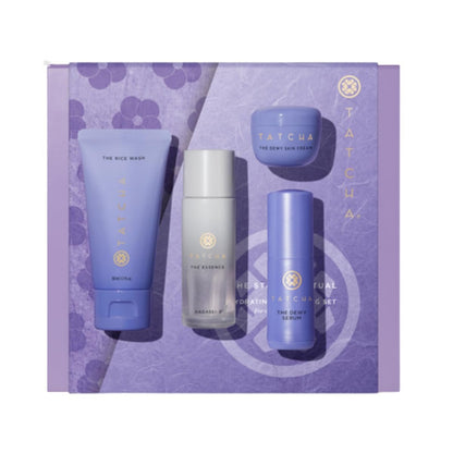 Tatcha The Starter Ritual Set – Ultra Hydrating for Dry Skin | 2-Week Introductory Set ($102 Value) Avelisse