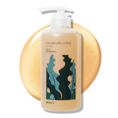 CHUNGMIJUNG Itchy Scalp Shampoo for Sensitive Scalp – Gentle Sulfate Free Seaweed (Kelp) Shampoo with Laminaria Japonica & Mung Bean, Hydrating Korean Hair Care for Dry Hair, 16.9 fl oz / 500ml Avelisse