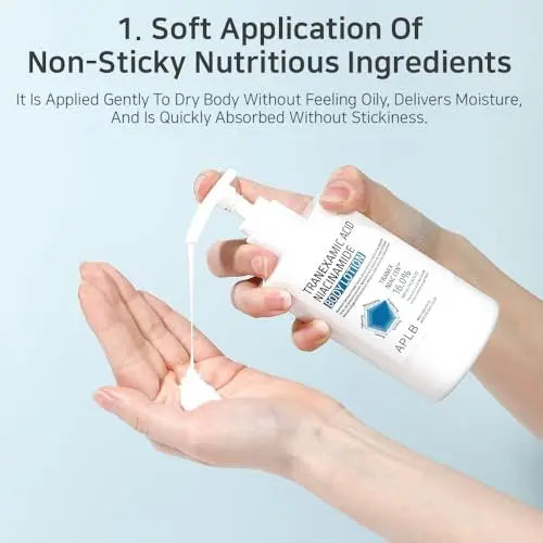 APLB Tranexamic Acid Niacinamide Body Lotion | TRANEX NIAC CEN™ 16.0% | Korean Skincare for Brightening & Hydration (10.14 fl oz) Avelisse