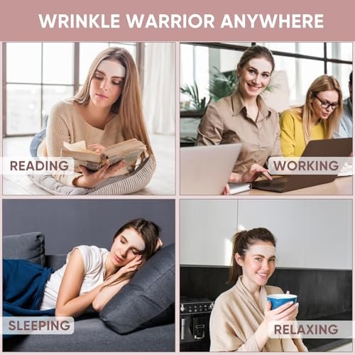 Chialing Forehead Wrinkle Patches – Reusable Overnight Smoothing Silicone Tape with Lavender Oil, Reduce Fine Lines & Prevent Creases, Non-Invasive Facial Pads, Pack of 4 Avelisse