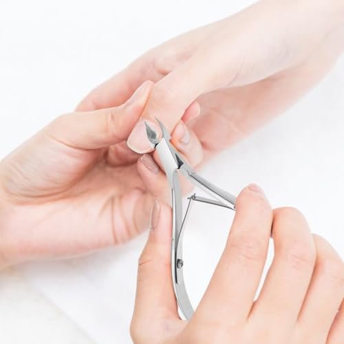 5 Packs Cuticle Trimmer, Professional Stainless Steel Cuticle Nippers for Fingernails and Toenails - Flauntia - görsel 10