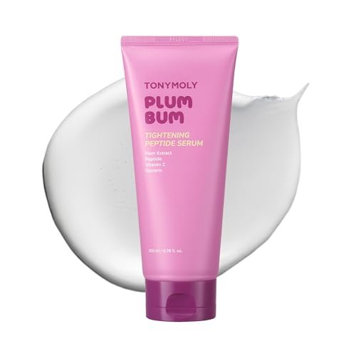TONYMOLY Plum Bum Tightening Peptide Serum – Firming & Hydrating Body Serum with Plum Extract, Vitamin C & Glycerin, 6.76 fl oz - görsel 2