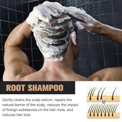 2 Pcs Root Activator Shampoo - Hair Growth Shampoo for Anti-Hair Loss, Natural Formula for Men and Women Avelisse