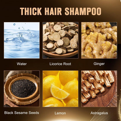 2 Pcs Root Activator Shampoo - Hair Growth Shampoo for Anti-Hair Loss, Natural Formula for Men and Women Avelisse