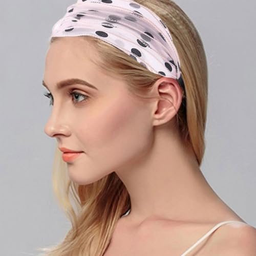 FZBNSRKO 4 Pack Wide Lace Headbands - Non-Slip Hollow Headbands for Women and Girls - görsel 10