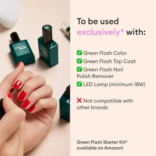 Manucurist Green Flash™ Vitamin-Enriched Base Coat – 12-Free, 84% Bio-Based, Lasts Up to 12 Days – 15 ml Avelisse